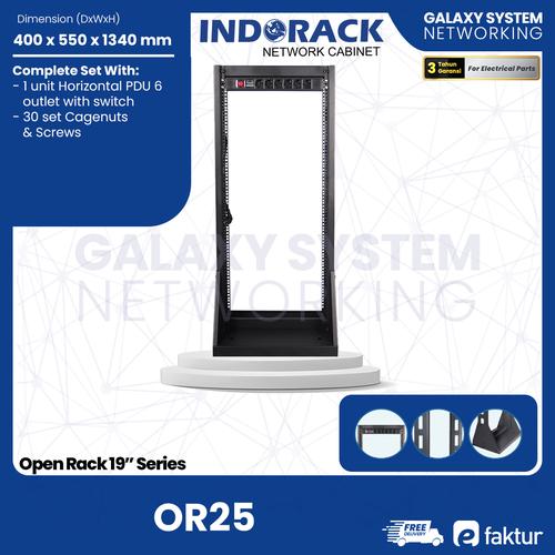 Jual Open Rack 25U Rack Server 25U INDORACK Rak Server 25U OR25 - Kota ...