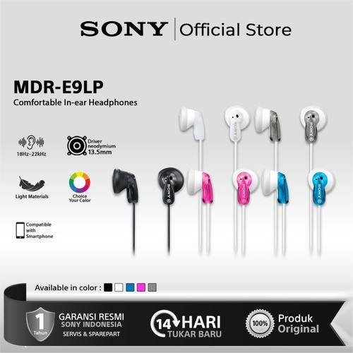 Sony MDR E9LP MDR E9LP E9LP Headset di Sony Center Official Tokopedia