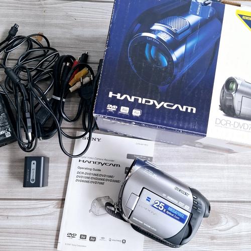 Jual Handycam Sony DCR-DVD708E Memory Stick Nightshot Kota