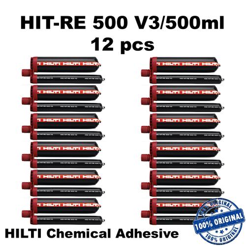 Jual Chemical HILTI HIT RE 500 V3 / 500ml (12 PCS / TUBE) Chemical