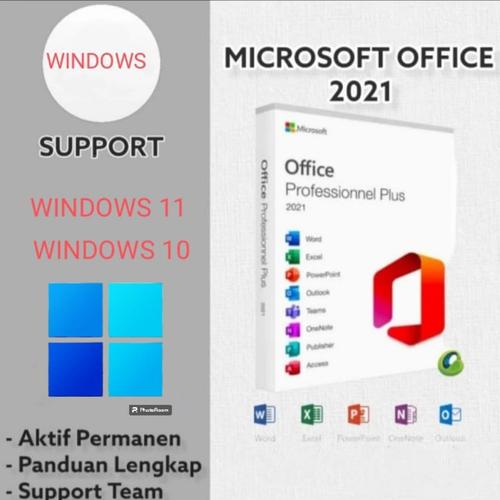 Gambar Microsoft Office 2021 Profesional Plus Key Original Key Lifetime dari tokotika@ undefined Tokopedia