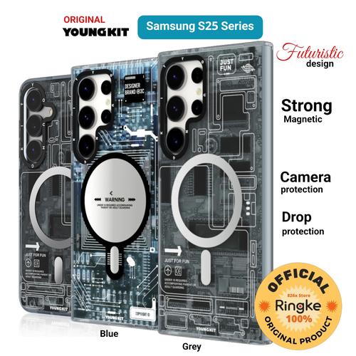 Jual Case Samsung Galaxy S25 Ultra S25 Plus S25 YOUNGKIT Circuit