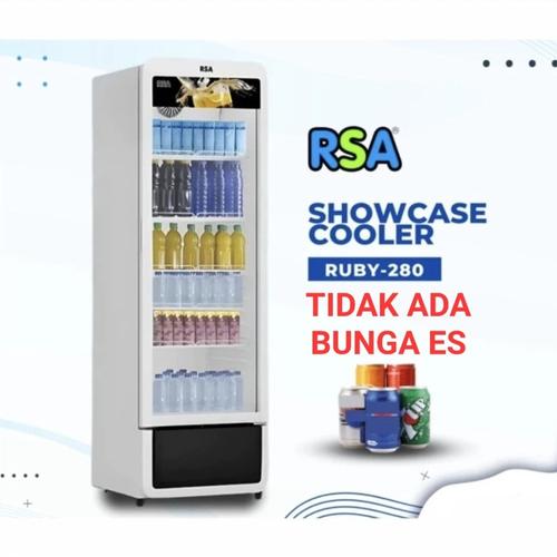 Showcase Rsa Ruby 240 Promo RSA RUBY-280 Showcase 5 Rak No Frost Cicil 0% 3x - Kota Palembang ...