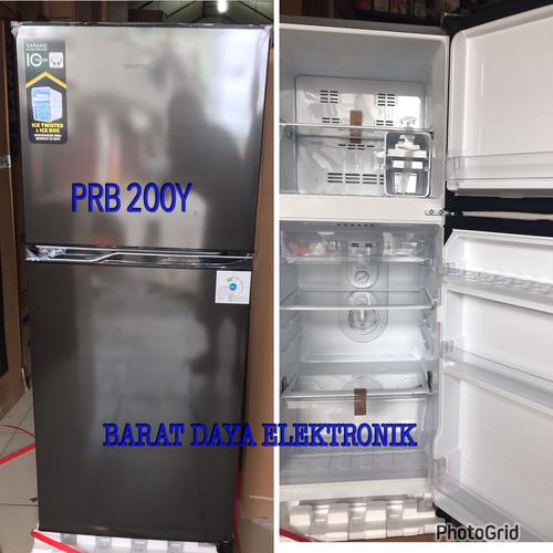 Jual POLYTRON KULKAS 2 PINTU 166 LITER PRB-200Y / PRB 200R - PRB-200(Y ...