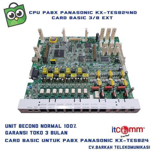 Jual Card Basic CPU Pabx Panasonic KX-TES824 / KX-TEM824 - Kota Bekasi ...