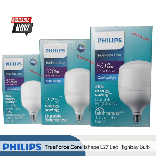 Philips 50w Led True Force Core Jual Lampu jumbo Philips LED True Force Core 30 watt, 40 watt & 50 watt ...