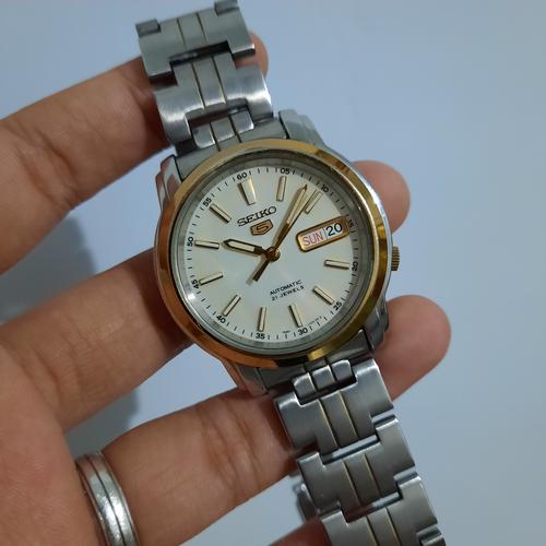 Seiko Automatic SNKL84K1 Twotone Dial SNKL84 7S26-03S0 di Boom Arlodji  Tokopedia