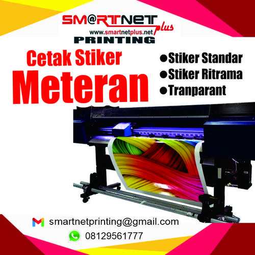 Jual Cetak Stiker Sticker Vinyl Meteran Ritrama waterproof - VINYL ...