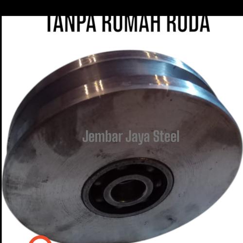 Jual Roda Besi 15cm Pintu Pagar Tanpa Catok Atau Cesing Roda Jumbo ...
