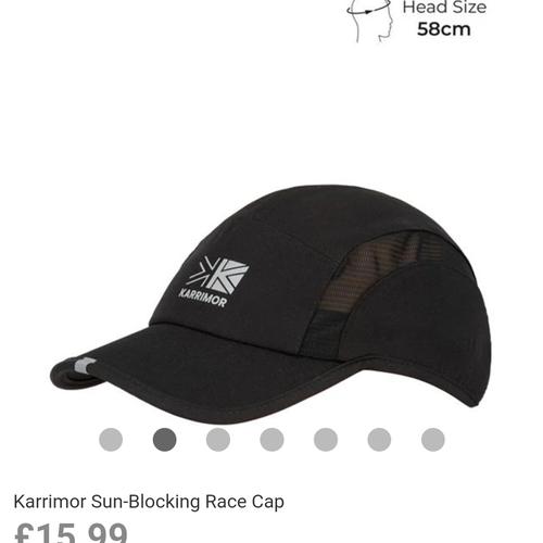 Promo KARRIMOR RACE CAP ORIGINAL Topi Running Hiking Berkualitas