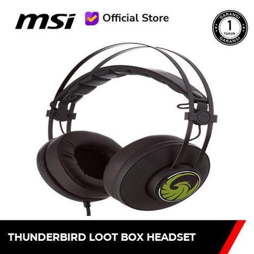 Promo MSI Thunderbird Loot Box Gaming Headset Headset Only