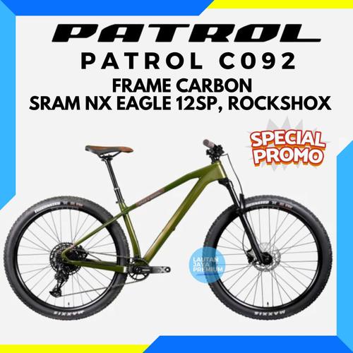 Jual Patrol C092 2022 Carbon Sepeda MTB Patrol C092 New Kab