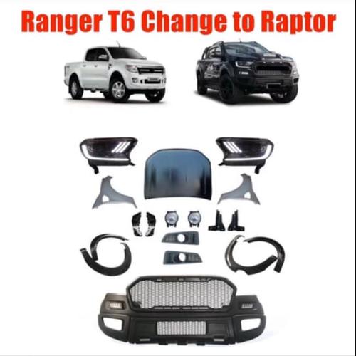 Jual BODY RAPTOR FORD RANGER KOMPLIT BODYKIT LENGKAP SET RAPTOR SPYDER ...