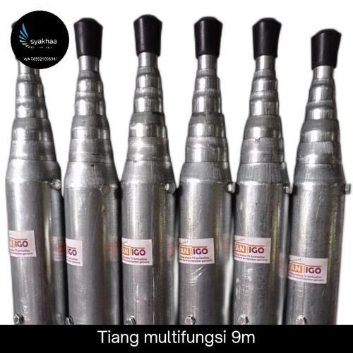 Jual Tiang Multifungsi 9m (Wifi, Antena TV, Wireless dll) 6 susun tiang ...