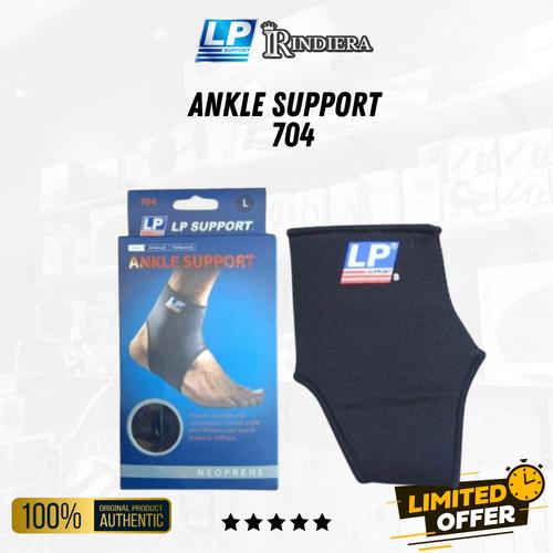 Support 704 Jual LP SUPPORT NEOPRENE ANKLE SUPPORT 704 HITAM DEKER TUMIT ORIGINAL ...