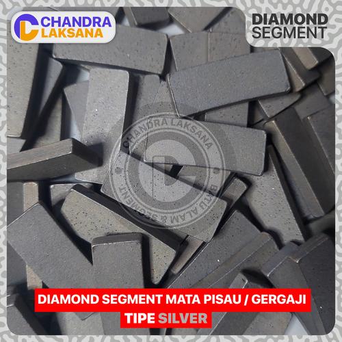 Jual [ TIPE 1 SILVER ] Diamond Segment Mata Pisau , Segmen Mata Bleng ...