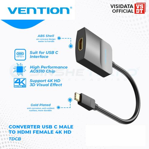 VENTION TADHF Type-C To Type-C USB 2.0 Cable - 1M Price In BD - Foto 12