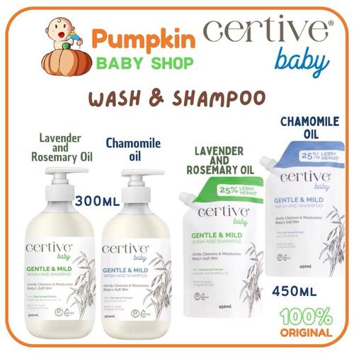 Jual CERTIVE Baby Gentle&Mild Wash and Shampoo 300ml - Sabun dan sampo ...