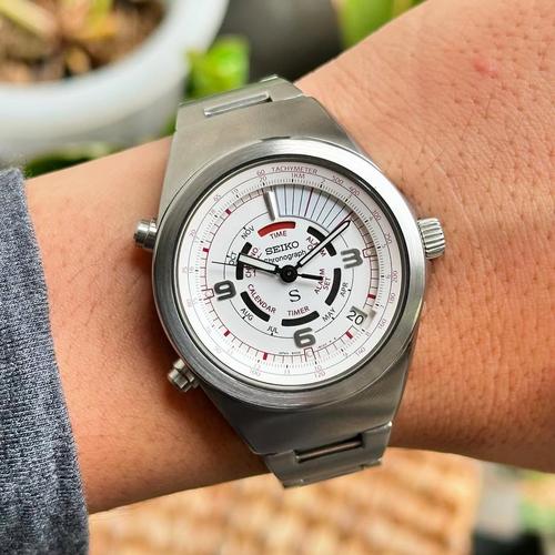 Jual Jam Tangan Langka Seiko SuS Dancing Hands SCFJ005 Kota