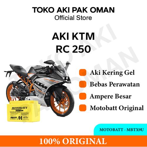 Promo AKI KTM RC 250 MOTOBATT MBTX9U Kota Tangerang Toko Aki