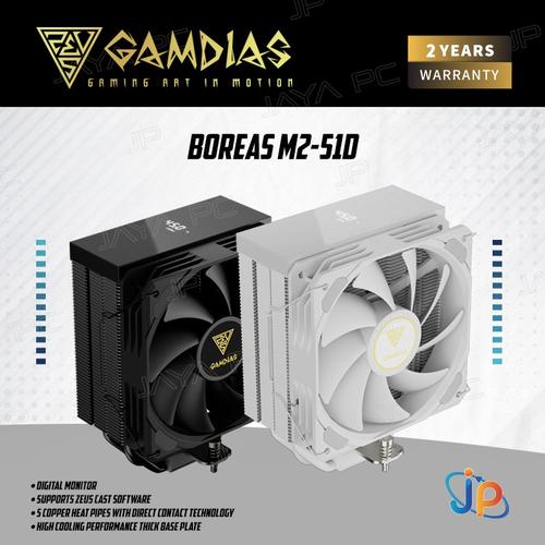 Dissipatore CPU GAMDIAS BOREAS M2-51D: Raffreddamento Ad Aria Con Display Digitale Temperatura E Ventola Idraulica - 5
