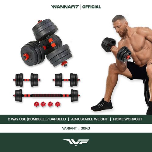 Adjustable Dumbbell Dumbbell Set Online Jual WANNAFIT Barbell