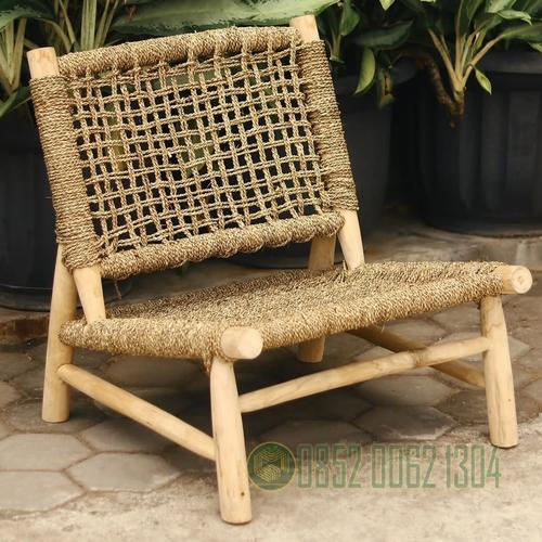 Jual Kursi Santai Estetik Anyaman Rotan - Kursi Teras Taman Kolam Unik ...