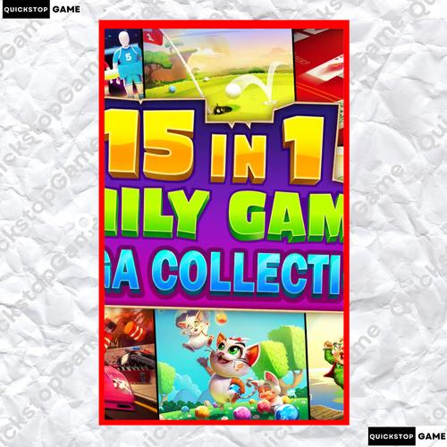 Promo Paket 15 in 1 Games Mega Collection Nintendo Switch Digital ...