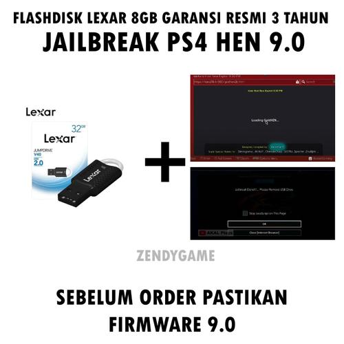 Jual FLASHDISK LEXAR 8GB JAILBREAK PS4 HEN MAGIC USB