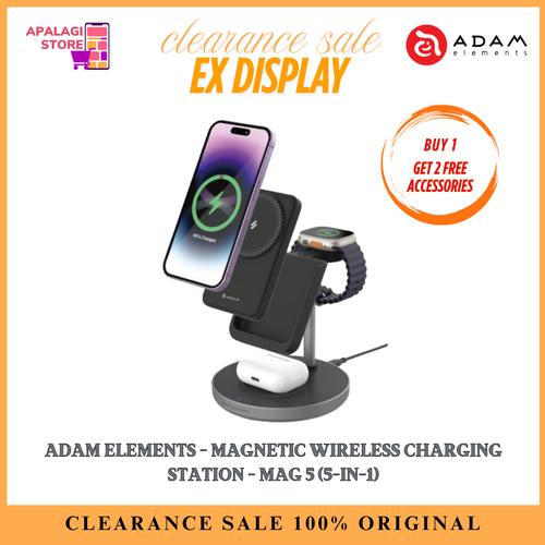 Promo ADAM ELEMENTS MAGNETIC WIRELESS CHARGING STATION MAG