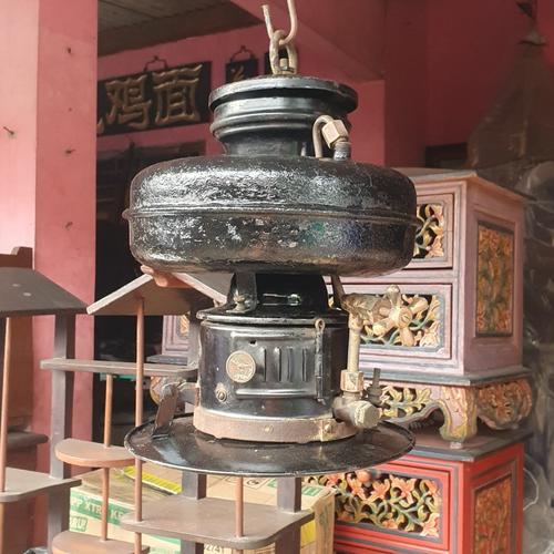 Jual vintage lampu petromax donat AIDA original mede in germany