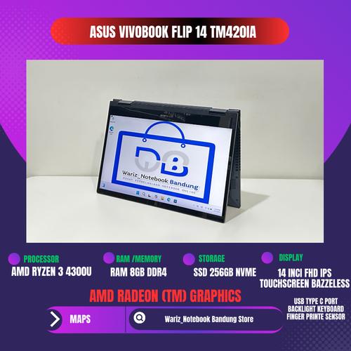 Vivobook Flip 14 Asus Vivobook Tm420ia Ryzen 4300u Buy ASUS