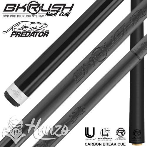 Jual Predator BK Rush Night Claw NW | Wrapless Revo Carbon Cue