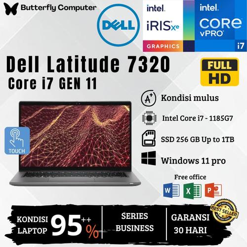 ○USキーボード○DELL Latitude7320 i7 16GB Win11 Promo Laptop Dell
