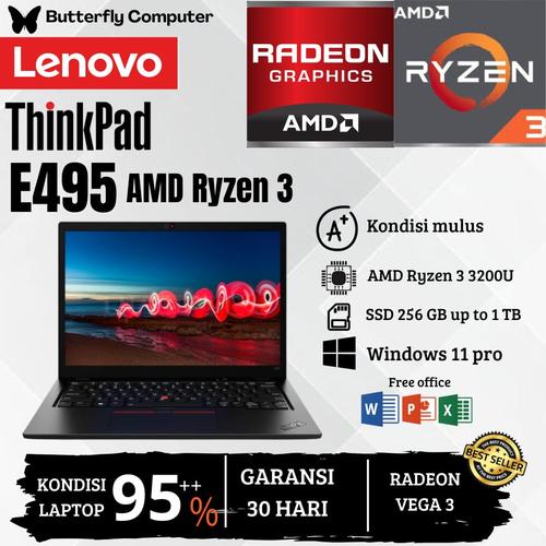 Amd Ryzen E495 Ryzen Promo Laptop Lenovo ThinkPad E495 AMD Ryzen