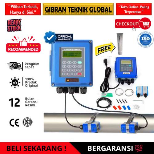 Jual Flow Meter TUF 2000B IP65 Ultrasonic Flowmeter DN15-80 TS-2 HT ...
