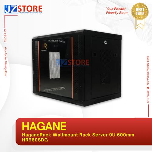 Hagane Rack Jual HAGANE Wallmount Rack Server 8U 9U 600mm HR860SDG , HR960SDG ...