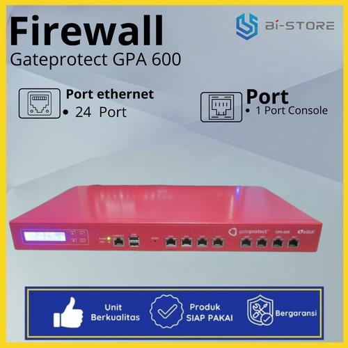 Gateprotect Jual Firewall 8 Port Gigabit Gateprotect GPA 600 Di Obral Aja - Kota ...