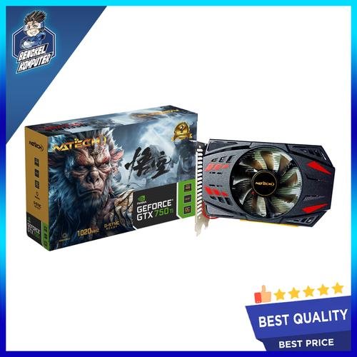 Jual VGA NATECH GTX 750TI 4GB GDDR5 128BIT Kota Pontianak