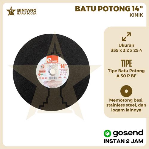 Jual KINIK Cutting Wheel 14 Inch - Batu Potong Besi Cut Off - Batu ...