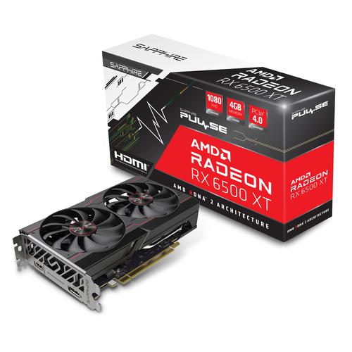 Promo SAPPHIRE VGA AMD RADEON RX 6500 XT GAMING 4GB GDDR6 OC 3Y