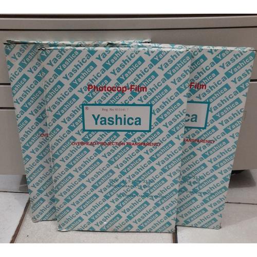 Jual Plastik cover mika film Yashica / plastik jilid bening transparan ...