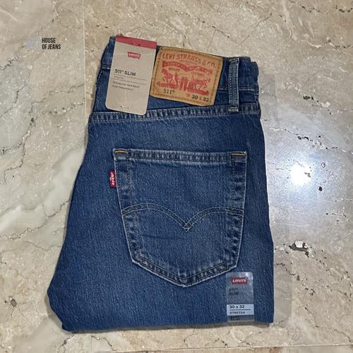 Celana Panjang Jeans Pria L E V I S 511 Original Slim Stretch 04511-6000 di  House Of Jeans Surabaya Tokopedia