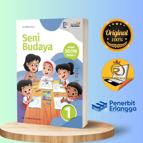 Jual Buku Seni Budaya Kelas 1 2 3 4 5 6 SD Kurikulum Merdeka Erlangga ...