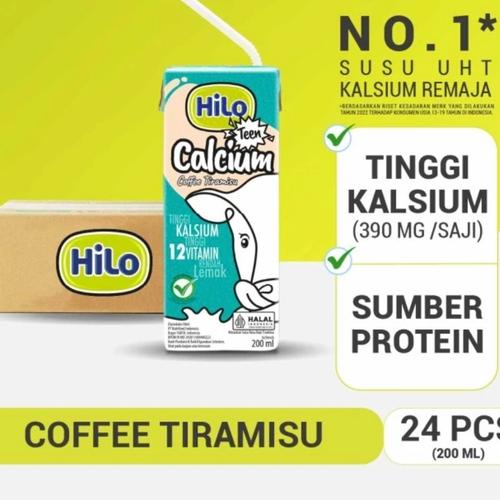 Hilo Rasa Jual Hilo TEEN susu UHT rasa COFFEE TIRAMISU MILK 200ml ( 1 dus 24 pcs ...