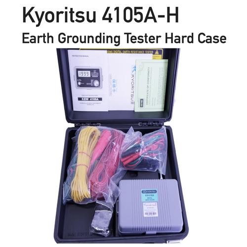 Jual Kyoritsu 4105A-H Digital Earth Grounding Tester 4105A Hard Case ...