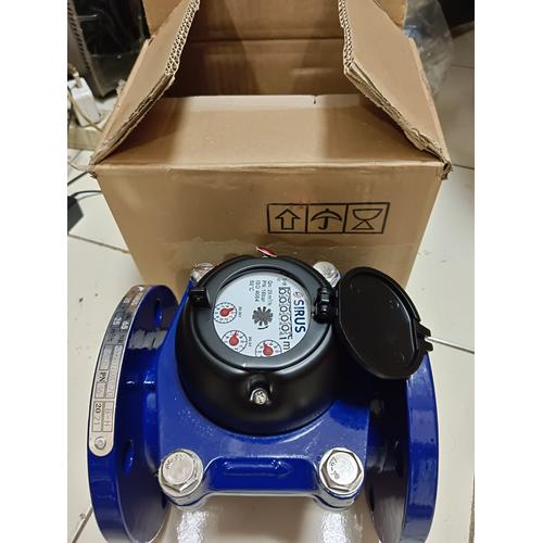 Jual Water Meter SIRUS Woltman 2 Inch Flow Meter DN50 Meter Air ...