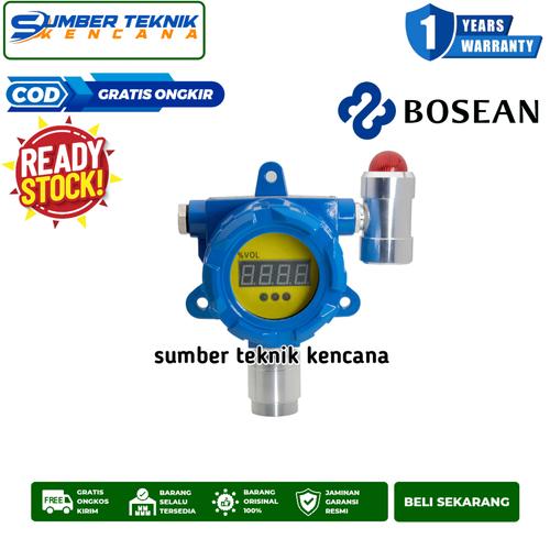 Jual Bosean BH-60 fixed CH4 methane lel gas detector tranmiter standar ...