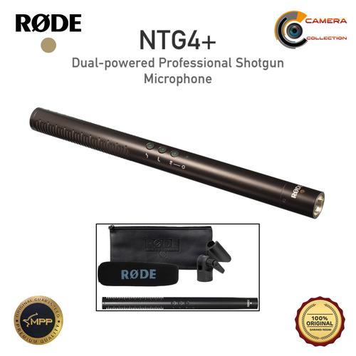 Jual Rode NTG4+ Shotgun Microphone / Rode NTG4 Plus Dual-powered ...