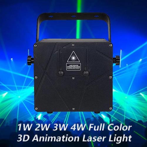 Jual 3D Animation Laser Scanner 1w2w3w4w RGB Beam Projector Stage ...